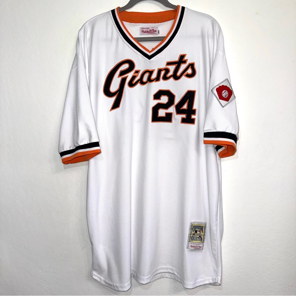 Mitchell & Ness San Francisco Giants Willie Mays Jersey 54 HOF Cooperstown 2XL